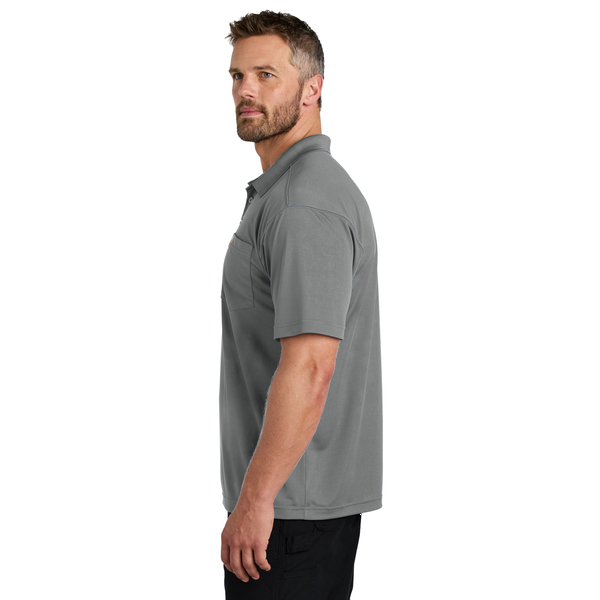 Carhartt® Force® Polyester Snag Resistant Men's Pocket Polo