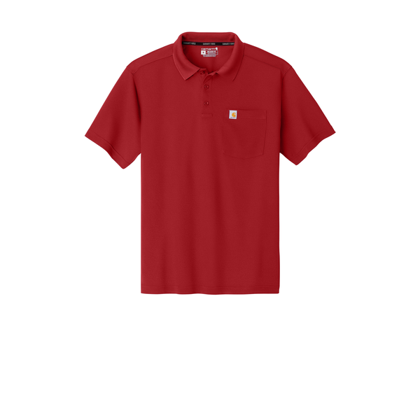 Carhartt® Force® Polyester Snag Resistant Men's Pocket Polo