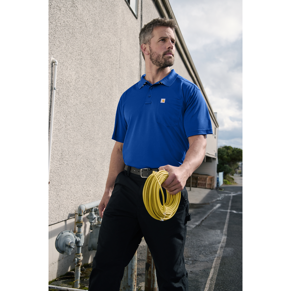 Carhartt® Force® Polyester Snag Resistant Men's Pocket Polo