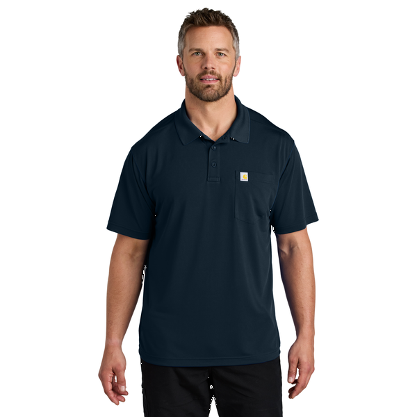 Carhartt® Force® Polyester Snag Resistant Men's Pocket Polo