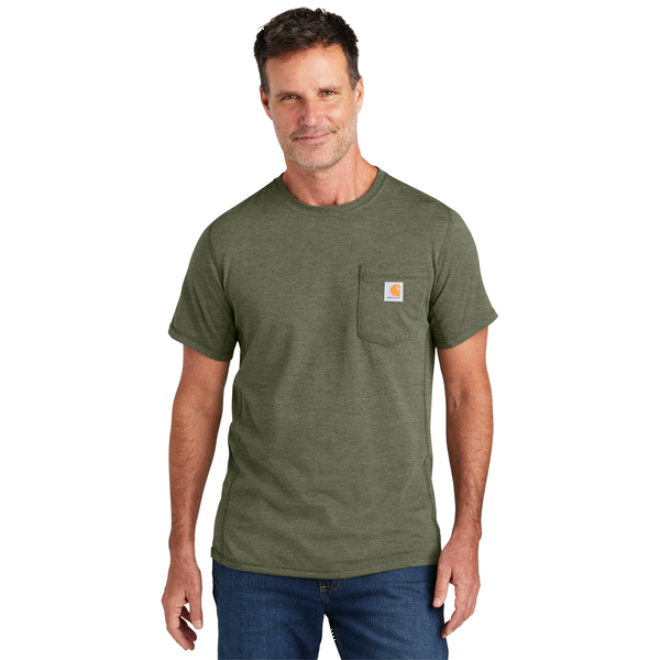 Carhartt® Force® Short Sleeve Cotton Poly Men's Pocket T-Shirt