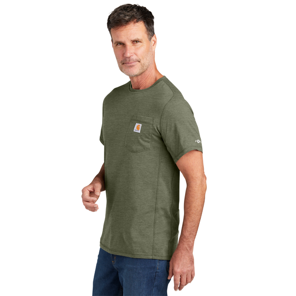 Carhartt® Force® Short Sleeve Cotton Poly Men's Pocket T-Shirt