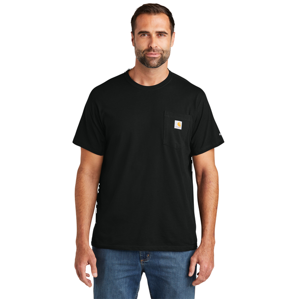 Carhartt® Force® Short Sleeve Cotton Poly Men's Pocket T-Shirt