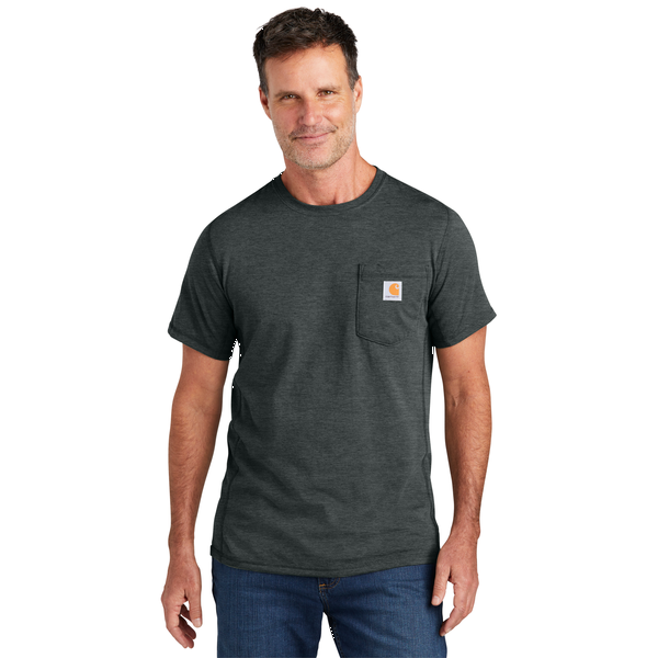Carhartt® Force® Short Sleeve Cotton Poly Men's Pocket T-Shirt