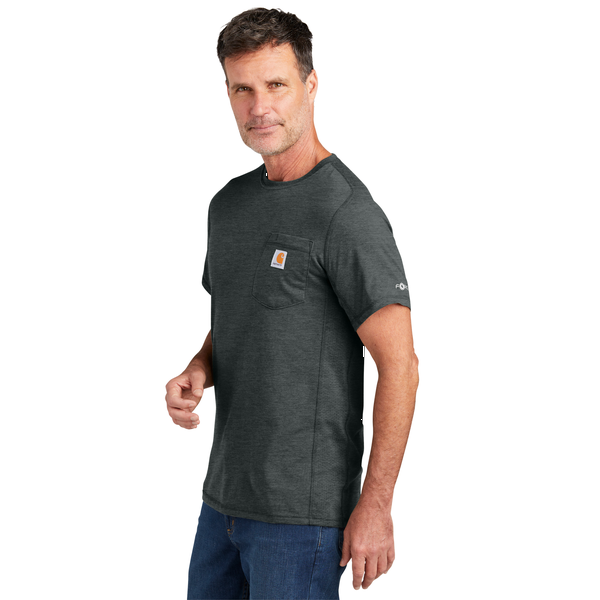 Carhartt® Force® Short Sleeve Cotton Poly Men's Pocket T-Shirt