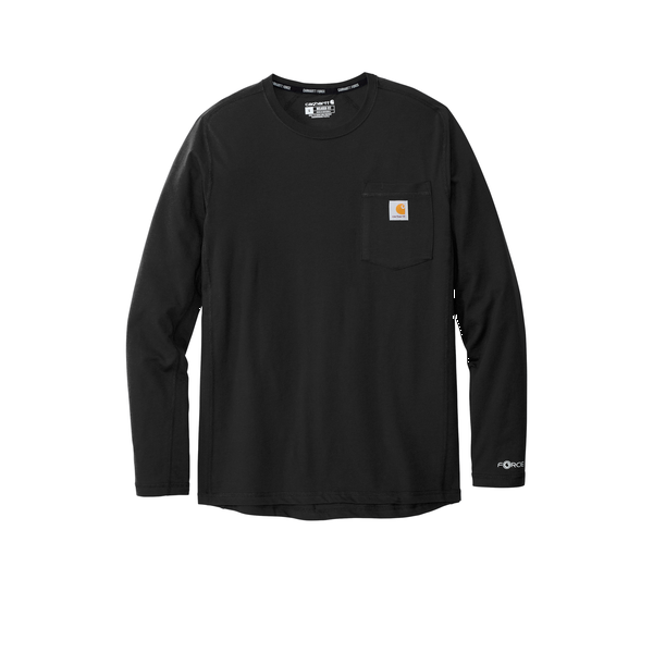 Carhartt® Force® Long Sleeve Cotton Poly Men's Pocket T-Shirt
