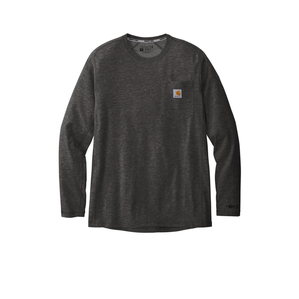 Carhartt® Force® Long Sleeve Cotton Poly Men's Pocket T-Shirt
