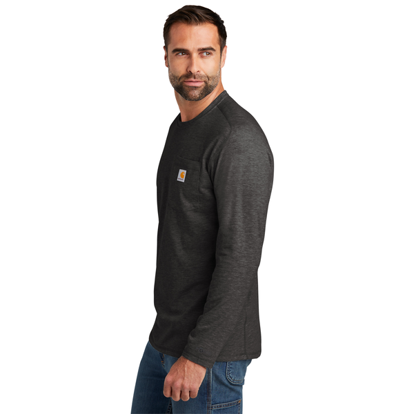 Carhartt® Force® Long Sleeve Cotton Poly Men's Pocket T-Shirt