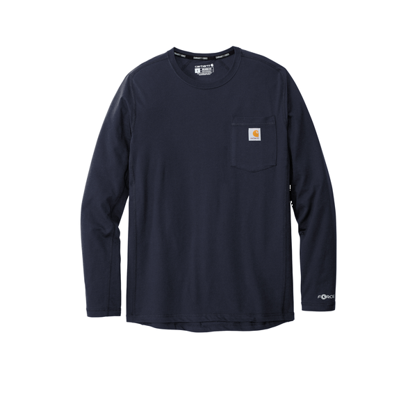 Carhartt® Force® Long Sleeve Cotton Poly Men's Pocket T-Shirt