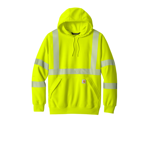 Carhartt® ANSI 107 Class 3 Polyester Men's Hooded Sweatshirt