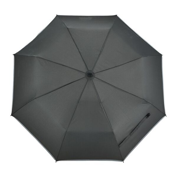 Reflective Trim rPET Umbrella, 48" Arc