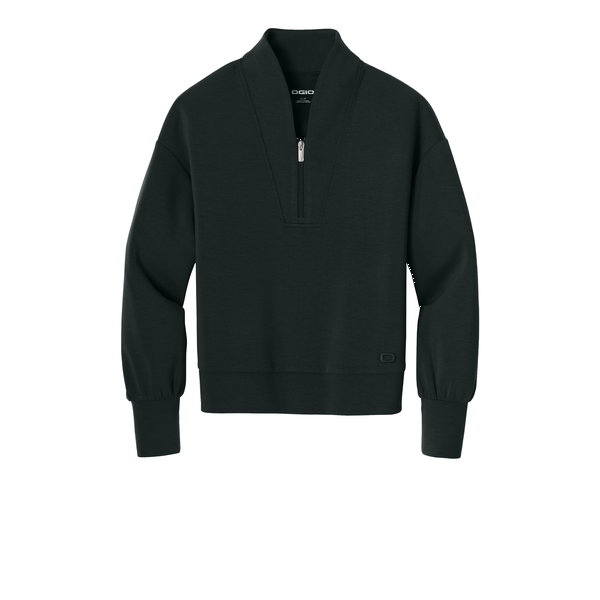 OGIO® Transcend Tri-Blend Ladies' 1/4 Zip