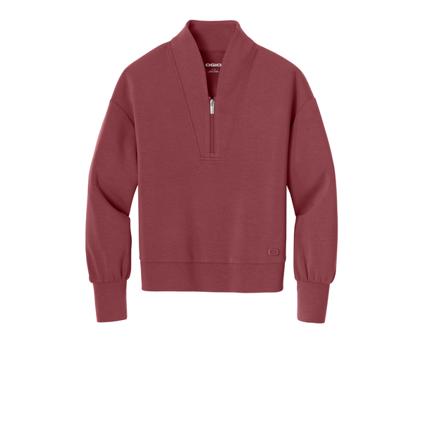 OGIO® Transcend Tri-Blend Ladies' 1/4 Zip
