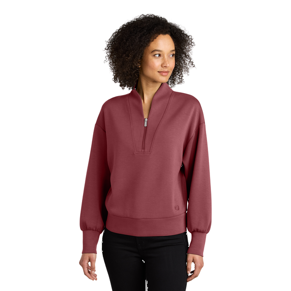 OGIO® Transcend Tri-Blend Ladies' 1/4 Zip