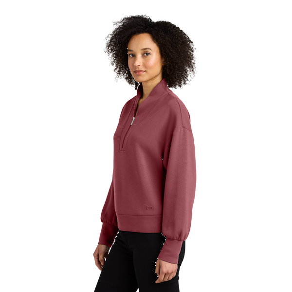 OGIO® Transcend Tri-Blend Ladies' 1/4 Zip