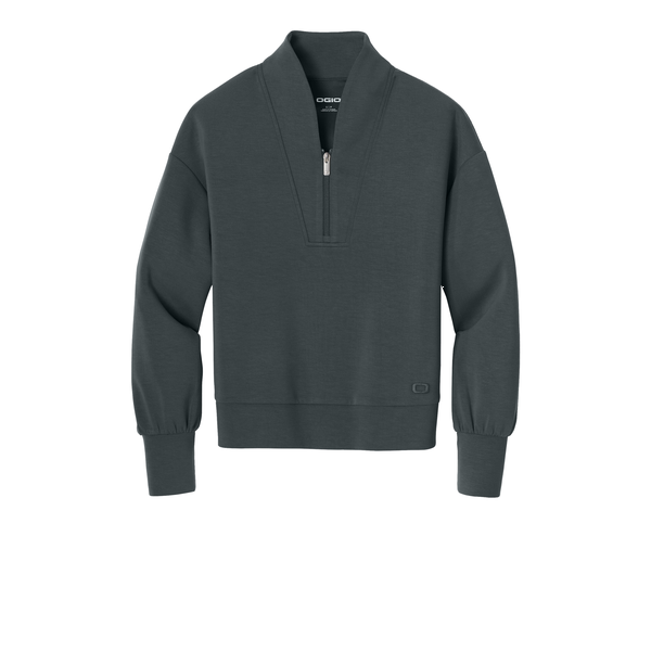 OGIO® Transcend Tri-Blend Ladies' 1/4 Zip