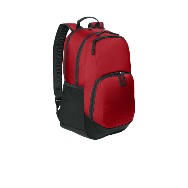 Sport-Tek® Rec Poly PVC Laptop Backpack