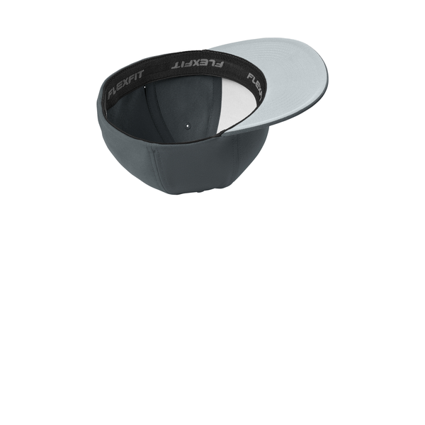 Sport-Tek® Flexfit® Flat Bill Structured Cap