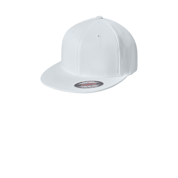 Sport-Tek® Flexfit® Flat Bill Structured Cap