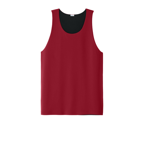 Sport-Tek® PosiCharge® Competitor™ Rev Poly Interlock Unisex Tank