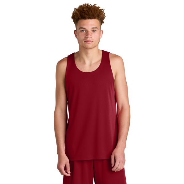 Sport-Tek® PosiCharge® Competitor™ Rev Poly Interlock Unisex Tank