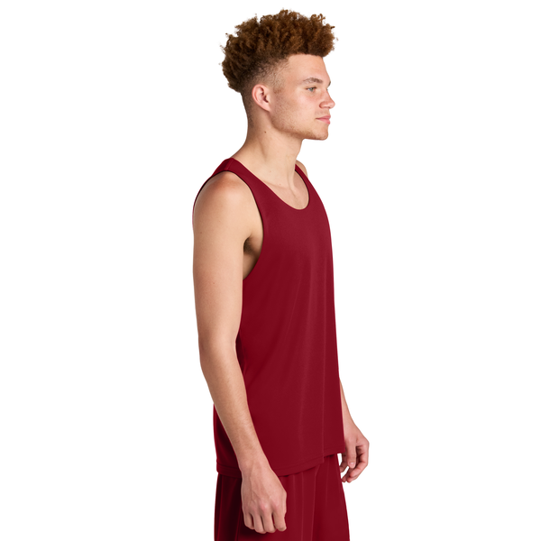 Sport-Tek® PosiCharge® Competitor™ Rev Poly Interlock Unisex Tank