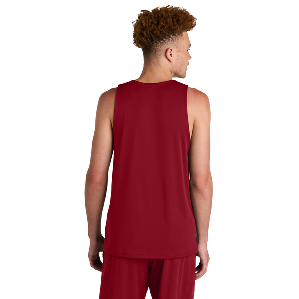 Sport-Tek® PosiCharge® Competitor™ Rev Poly Interlock Unisex Tank