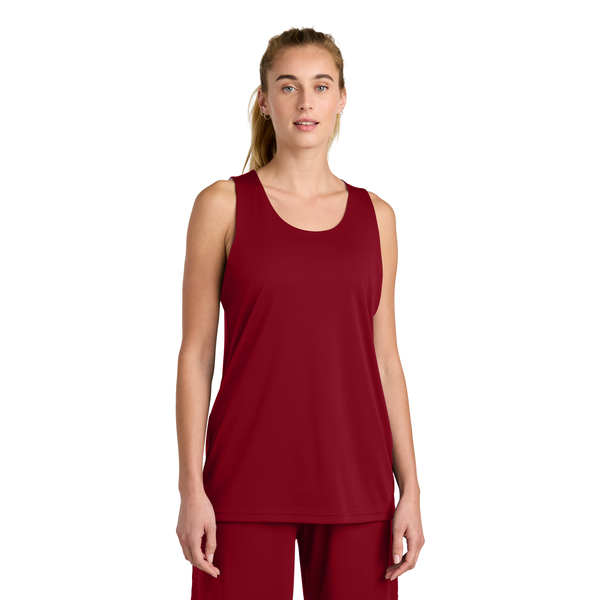 Sport-Tek® PosiCharge® Competitor™ Rev Poly Interlock Unisex Tank