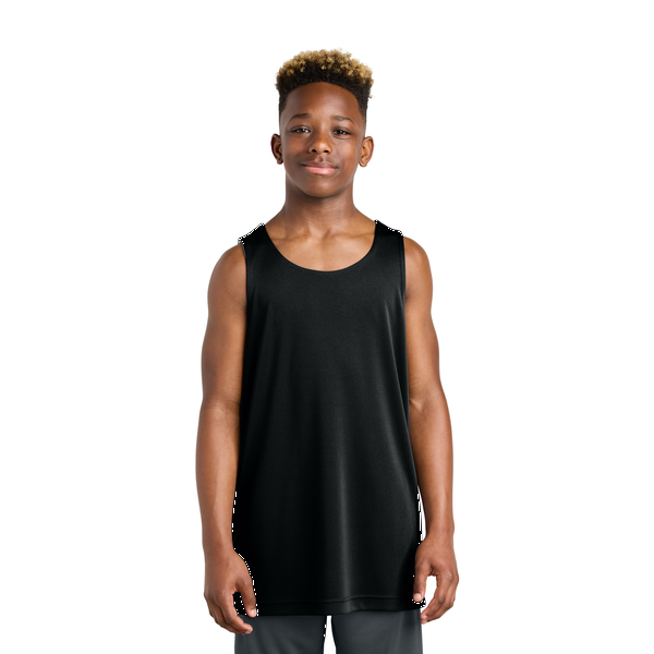 Sport-Tek® PosiCharge® Competitor™ Rev Poly Interlock Youth Tank