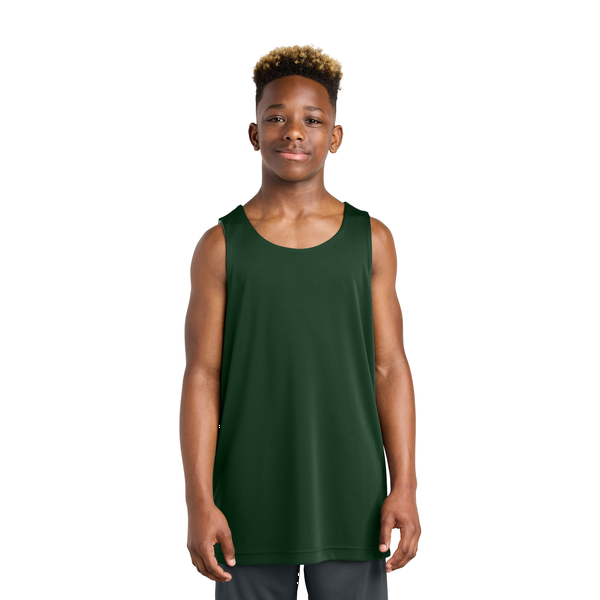 Sport-Tek® PosiCharge® Competitor™ Rev Poly Interlock Youth Tank
