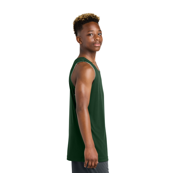 Sport-Tek® PosiCharge® Competitor™ Rev Poly Interlock Youth Tank