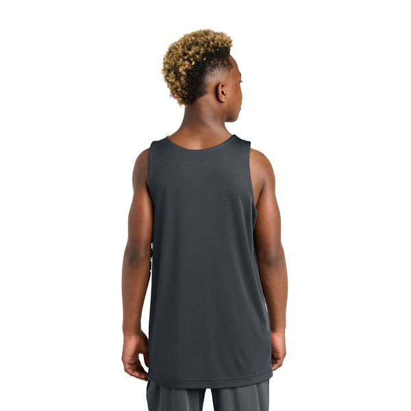 Sport-Tek® PosiCharge® Competitor™ Rev Poly Interlock Youth Tank