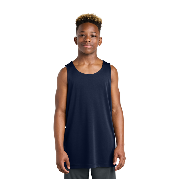 Sport-Tek® PosiCharge® Competitor™ Rev Poly Interlock Youth Tank
