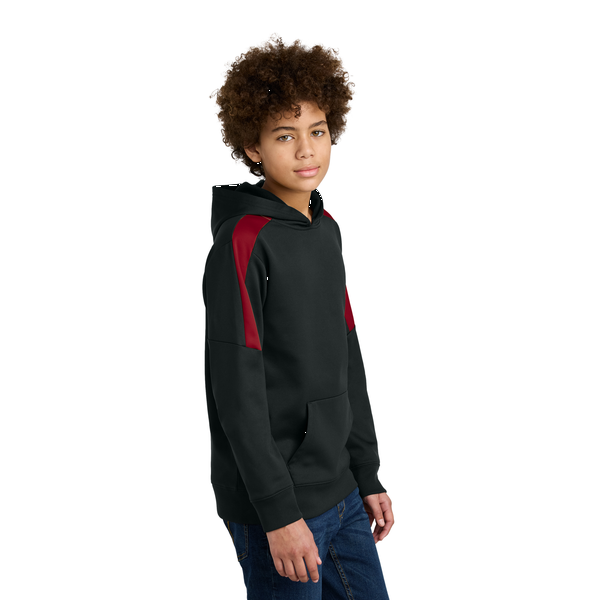 Sport-Tek® Sport-Wick® Fleece United Youth Pullover Hoodie