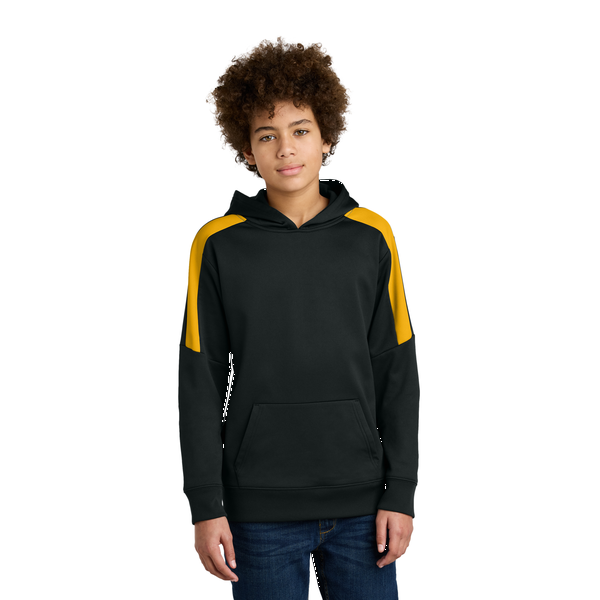 Sport-Tek® Sport-Wick® Fleece United Youth Pullover Hoodie
