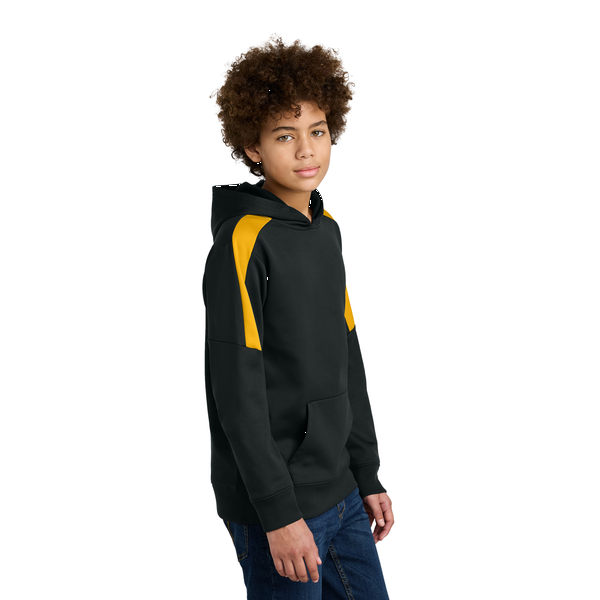 Sport-Tek® Sport-Wick® Fleece United Youth Pullover Hoodie