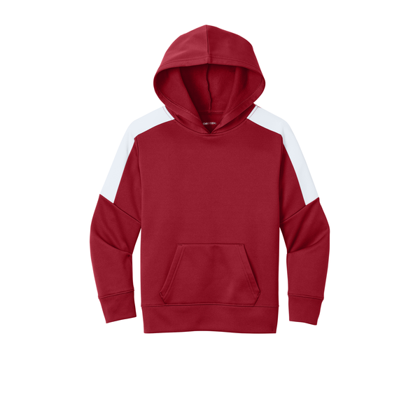 Sport-Tek® Sport-Wick® Fleece United Youth Pullover Hoodie