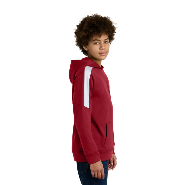 Sport-Tek® Sport-Wick® Fleece United Youth Pullover Hoodie