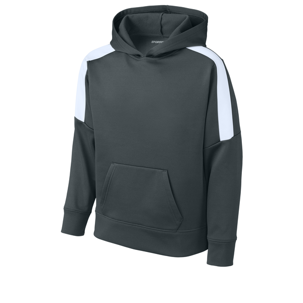 Sport-Tek® Sport-Wick® Fleece United Youth Pullover Hoodie