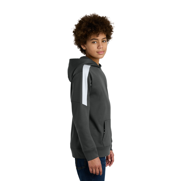 Sport-Tek® Sport-Wick® Fleece United Youth Pullover Hoodie