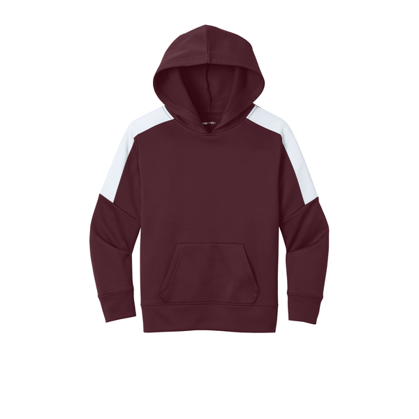 Sport-Tek® Sport-Wick® Fleece United Youth Pullover Hoodie