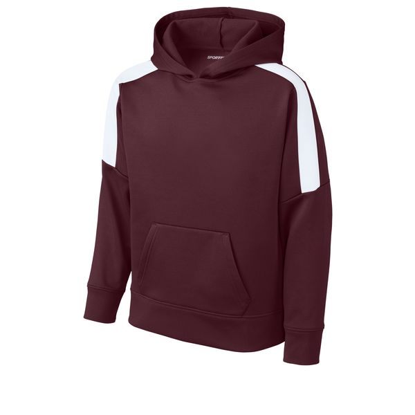 Sport-Tek® Sport-Wick® Fleece United Youth Pullover Hoodie