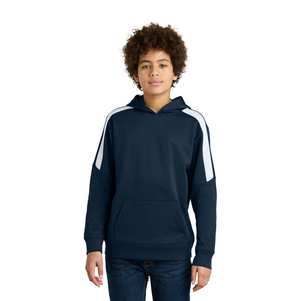Sport-Tek® Sport-Wick® Fleece United Youth Pullover Hoodie