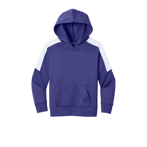 Sport-Tek® Sport-Wick® Fleece United Youth Pullover Hoodie