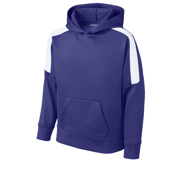 Sport-Tek® Sport-Wick® Fleece United Youth Pullover Hoodie
