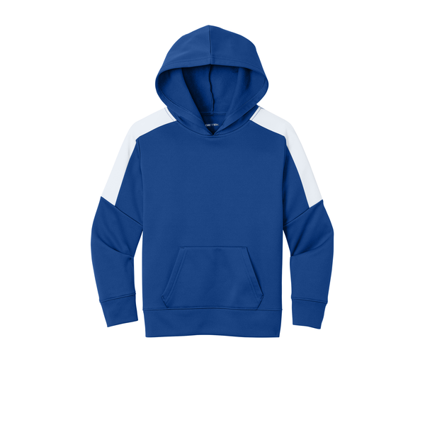 Sport-Tek® Sport-Wick® Fleece United Youth Pullover Hoodie