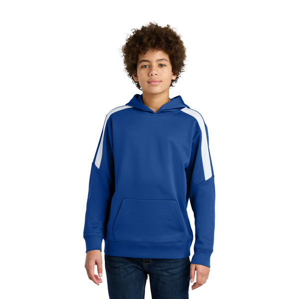 Sport-Tek® Sport-Wick® Fleece United Youth Pullover Hoodie