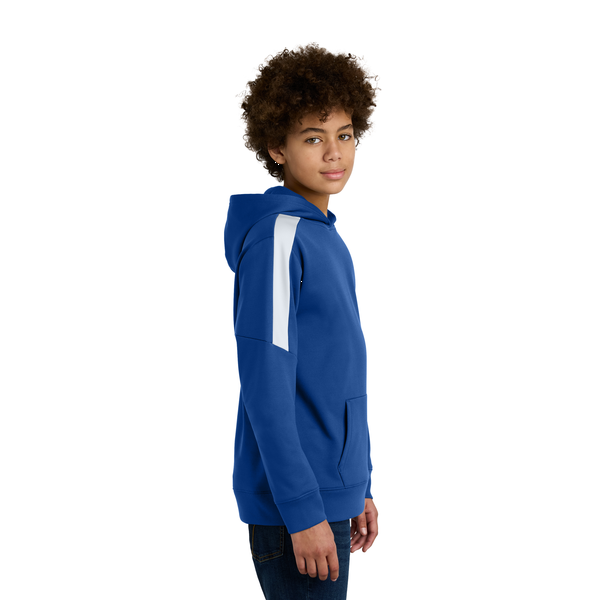 Sport-Tek® Sport-Wick® Fleece United Youth Pullover Hoodie