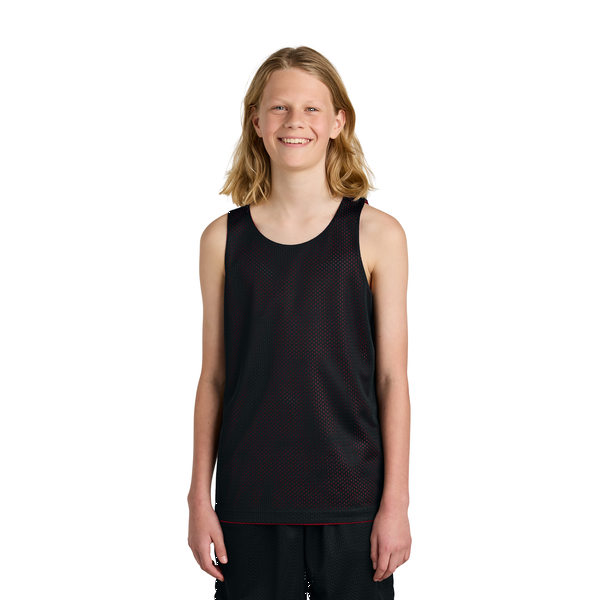 Sport-Tek® PosiCharge® Reversible Mesh Youth Tank