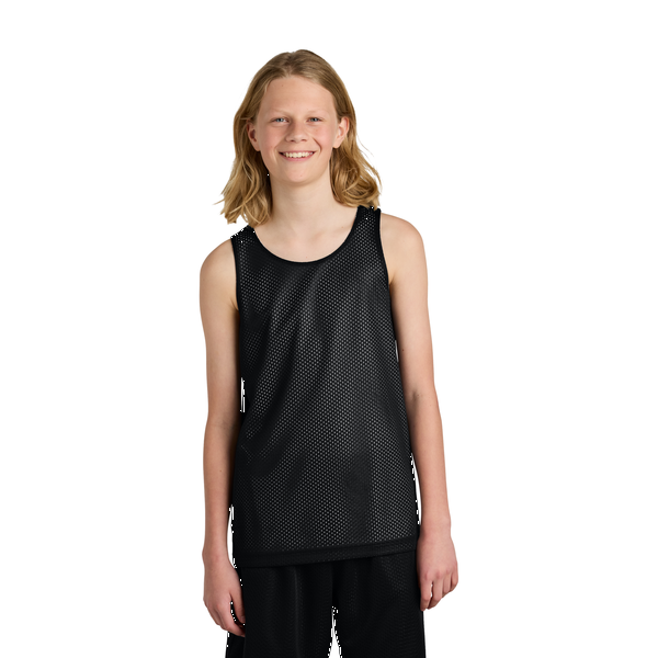 Sport-Tek® PosiCharge® Reversible Mesh Youth Tank